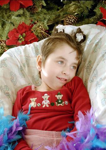 Ashley in Christmas 2001.JPG